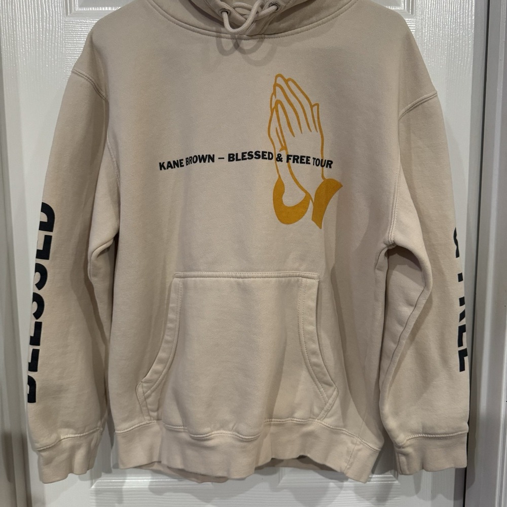 Kane Brown Blessed & Free Tour Country Music Hoodie Sweatshirt Medium